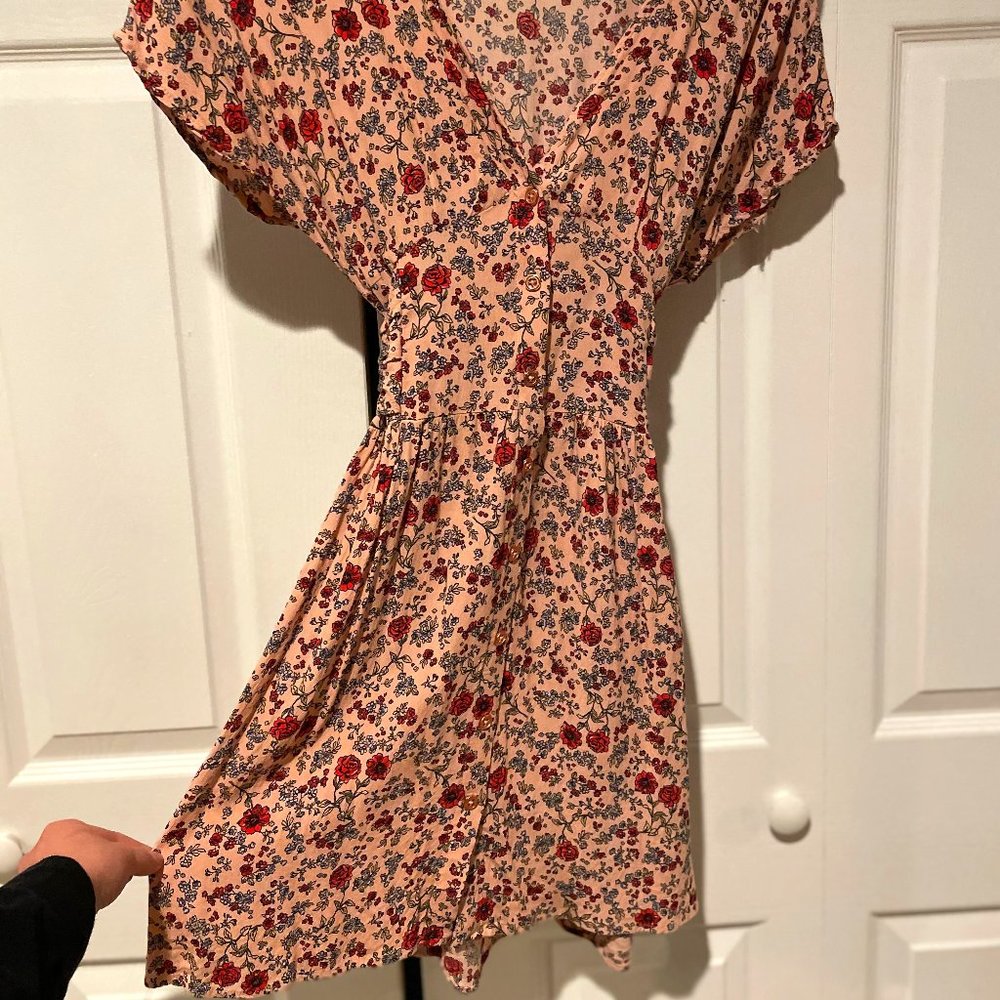 Pink Floral Sundress